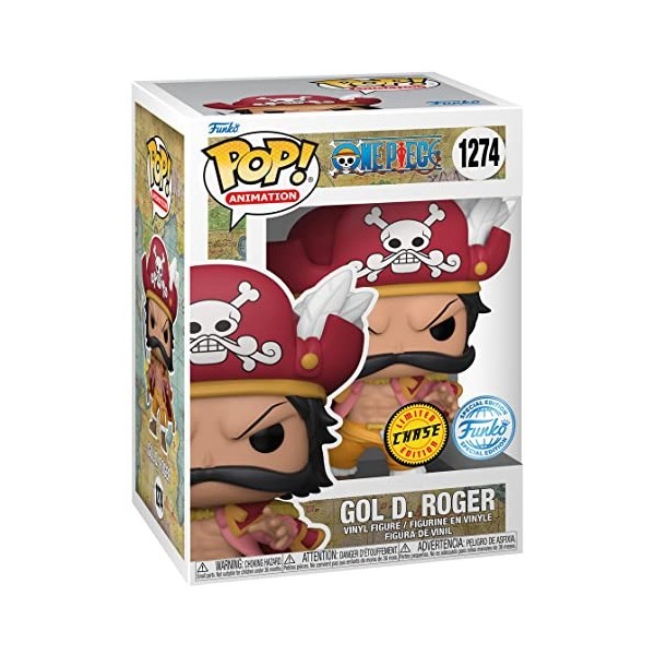 Funko Pop! Animation : One Piece - GOL D. Roger Chase Version Vinyl Multicolor Exclusive Figure Chase 