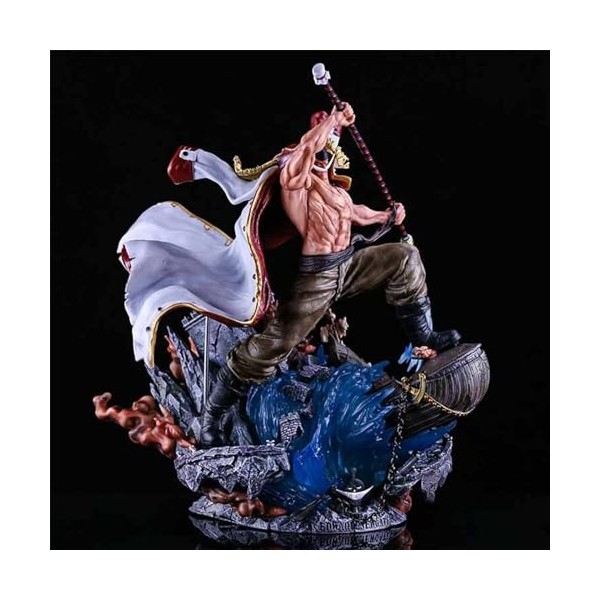 HRTLSS Japan Anime One Piece - Edward Newgate Figurine, PVC Anime Figure, Cartoon Character Collection Modèle Jouet Figurine 