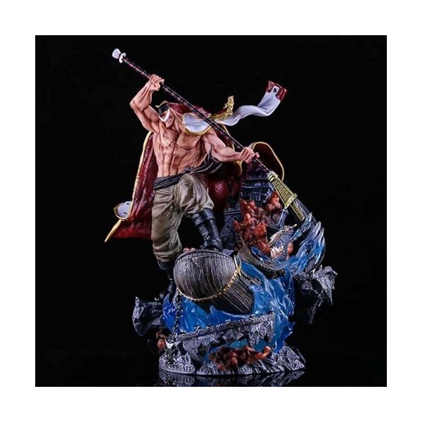 HRTLSS Japan Anime One Piece - Edward Newgate Figurine, PVC Anime Figure, Cartoon Character Collection Modèle Jouet Figurine 