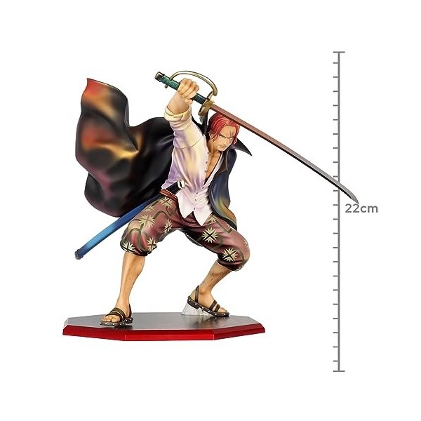 One Piece - Red-Haired Shanks -Statuette Playback Memories P.O.P. 21cm