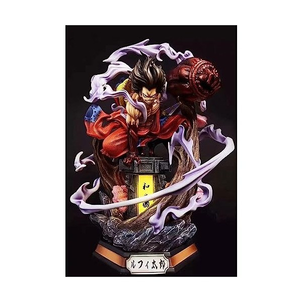 PIZEKA Figurines One Piece Luffy Box Personnage Danime Figurines Animées Statues Statiques en PVC Jouets De Peinture Préféré