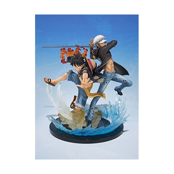 Figurine - One Piece - Monkey D Luffy & Trafalgar Law Sh Figuarts Zero 16 cm