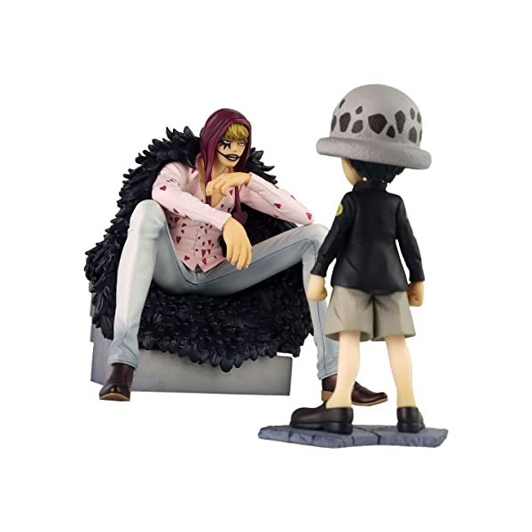 One Piece - Corazon & Law - Statue Excellent Model Li. Ed. P.O.P. 17cm