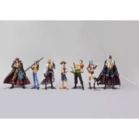 ONE PIECE plus de 100 millions Rookie 8Pcs Cho Zoukei Damashii PVC Figurine 