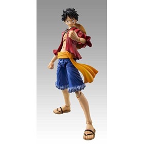 Megahouse Une pièce : Figurine de Monkey D Luffy de héros daction Variable.