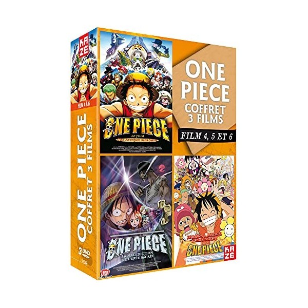 One Piece-Le Film 4, 5 et 6