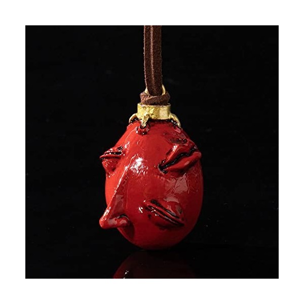 Berserk Behelit Griffith Collier avec pendentif en forme darche de lâge dor pour cosplay, Résine