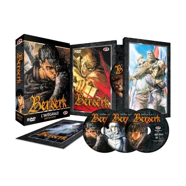 Berserk - Intégrale - Edition Gold 9 DVD + Livret 