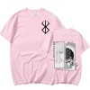 MR.YATCLS Berserk Tshirt - Anime Japonais Manga Berserk Guts & Griffith T-Shirt Imprimé Unisexe - Anime Cosplay Costume Col R