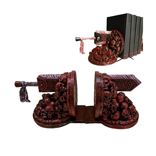 Serre-Livres Berserk | Porte-Livres Dragon Slayer Serre-Livres Lourds en résine | Anime Book Ends Serre-Livres décoratifs | D