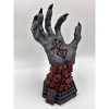 ROMOZ Hand of God Statue Hand of God Collectibles,Crimson Stand Or Holder,Resin,Art Craft Desktop Ornament,Comics Lover Gift 