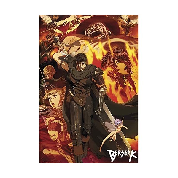 ABYSTYLE - BERSERK - Poster - Groupe 91.5x61 cm 