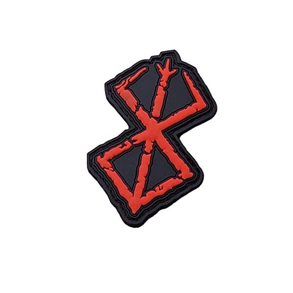 Red Berserk Brand of Sacrifice Anime Manga PVC Patch