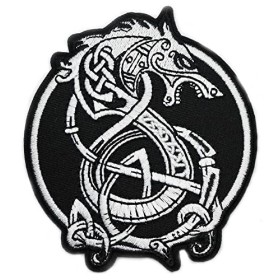 ecusson celte celtic Viking Berserk loup monstre nordique breizh breton bretagne