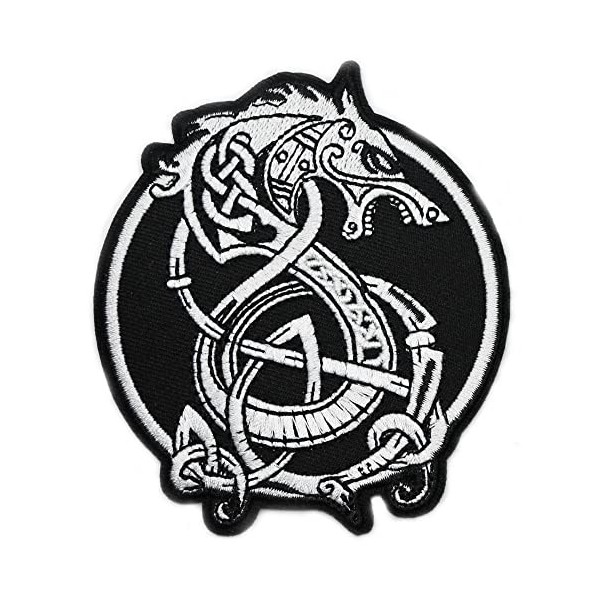 ecusson celte celtic Viking Berserk loup monstre nordique breizh breton bretagne