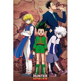 ABYSTYLE - HUNTER X HUNTER Poster Héros 91,5 x 61 cm 