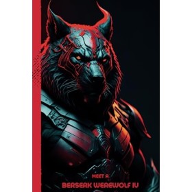 Meet a Berserk Werewolf IV: Blank Fantasy & Sci-Fi Notebook For Kids and Adults. Well Designed Notebook for Fantasy & Sci-Fi 