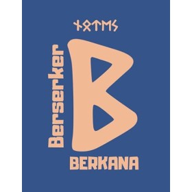 Berkana Rune Tagebuch Notizbuch , Vikings Valhalla , Berserker: Kompositionsbuch