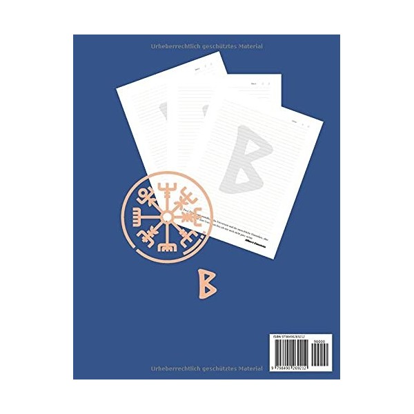 Berkana Rune Tagebuch Notizbuch , Vikings Valhalla , Berserker: Kompositionsbuch