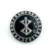 Patch Nation Berserk Berserker Marque de Sacrifice Rune Nordique Viking Argent Métal Pin Badge Broche