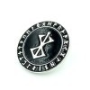 Patch Nation Berserk Berserker Marque de Sacrifice Rune Nordique Viking Argent Métal Pin Badge Broche
