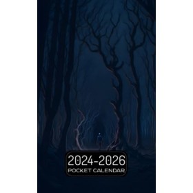 Pocket Calendar 2024-2026: Two-Year Monthly Planner for Purse , 36 Months from January 2024 to December 2026 | Digital painti