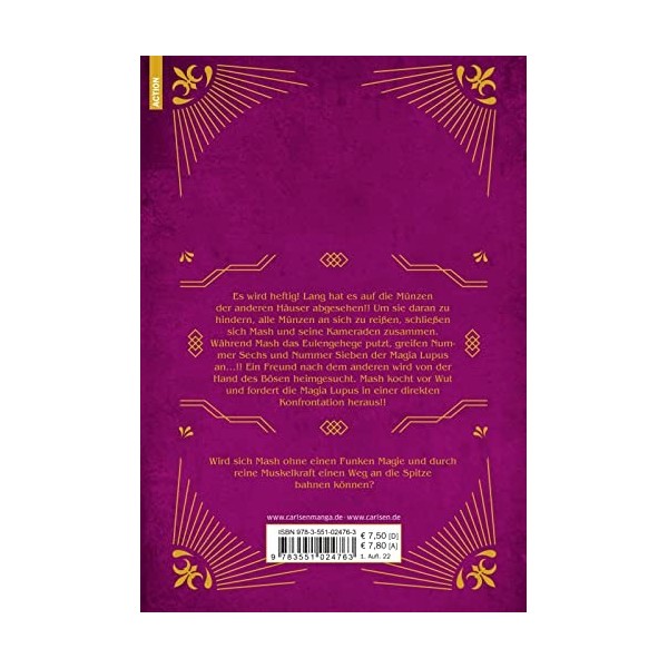 Mashle: Magic and Muscles 3: Witzige und verrückte Fantasy-Action für Fans von Magie und gestählten Muskeln!