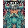 Viking Warrior Coloring Book: Nordic Berserker Coloring Book for Kids and Adults 5+