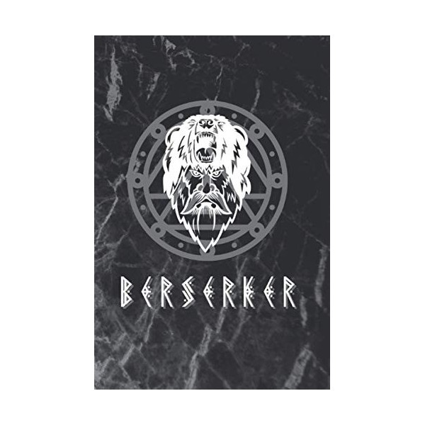 Berserker Nordic Hunter: Viking Notebook for Men, Norse Mythology Lover Perfect for Gift, Scandinavian, Valhalla