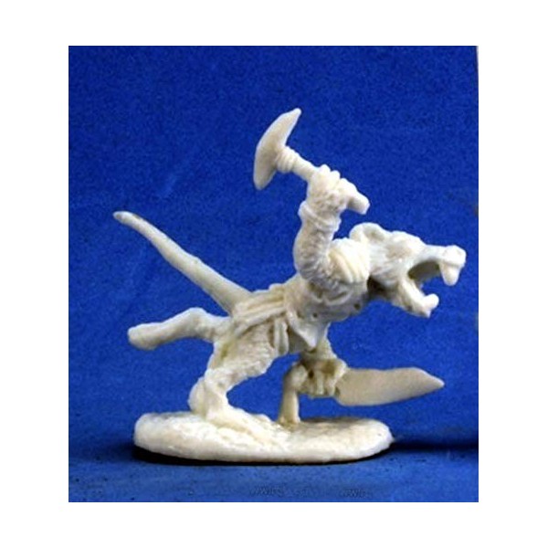 1 x Rat Garou Berserker - Reaper Bones Figurine pour Jeux de Roles Plateau - 77293