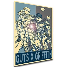 Instabuy Poster - LL0590 - Propaganda Yaoi - Berserk - Guts x Griffith