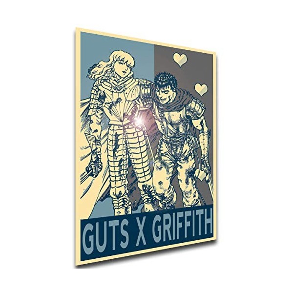 Instabuy Poster - LL0590 - Propaganda Yaoi - Berserk - Guts x Griffith