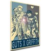 Instabuy Poster - LL0590 - Propaganda Yaoi - Berserk - Guts x Griffith