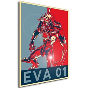 Instabuy Poster - Propaganda - Neon Genesis Evangelion - Eva 01 Berserk A4 30x21