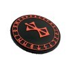 Berserk Berserker Marque de Sacrifice Viking Norrois Cosplay PVC Airsoft Paintball Patch Rouge 