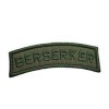 2AFTER1 Berserker Shoulder Tab Ranger Green Viking Norse Icelandic Heathen Army Military Morale Tactical Touch Fastener Patch