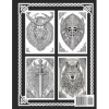 Viking Tattoo Coloring Book For Adults: For Relaxation. Nordic and Celtic Design. Unique Tattoos Norse. Symbol Warrior Scandi