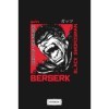Guts Berserk N09648 Notebook: Lined College Ruled Paper, Planner, Matte Finish Cover, Journal, Diary, 6x9 120 Pages