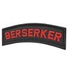 2AFTER1 Berserker Shoulder Tab Viking Norse Icelandic Heathen Army Military Morale Tactical Touch Fastener Patch