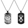 westtrend Anime Berserk Guts Collier Cosplay Griffith Egg Of King The Golden Age Arc Pendentif Swordsman Guts Peripheral Orna