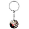 Classic Anime Manga Berserk Keychain Anime Character Guts Guts Pendant Skull Knight Guts Key Rings Swordsman Keychain Gothinc