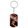 Berserk Porte-clés Anime Personnage Guts Guts Pendentif Crâne Chevalier Porte-clés Skull Knight Guts Porte-clés Epéiste Black