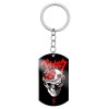 Berserk Porte-clés Anime Personnage Guts Guts Pendentif Crâne Chevalier Porte-clés Skull Knight Guts Porte-clés Epéiste Black