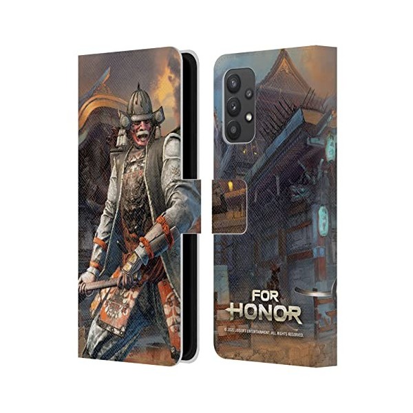 Head Case Designs sous Licence Officielle for Honor Berserker Personnages Coque en Cuir à Portefeuille Compatible avec Galaxy