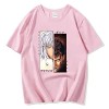 XSLGOGO Unisexe Berserk T-Shirt Guts Cosplay Costume Dété Pull À Manches Courtes pour Anime Berserk Fans Cadeau