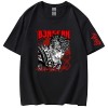 XSLGOGO Unisexe Berserk T-Shirt Guts Cosplay Costume Dété Pull À Manches Courtes pour Anime Berserk Fans Cadeau