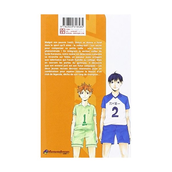 Haikyu !! - Les As du volley T01