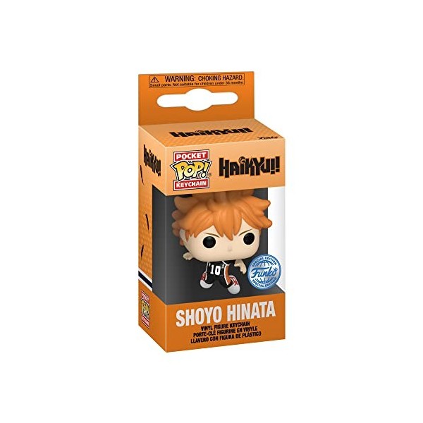 Funko Pop! Keychain: Hinata - Haikyu! - Mini-Figurine en Vinyle à Collectionner Porte-clés Fantaisie - Cadeau de Noël - Idée 