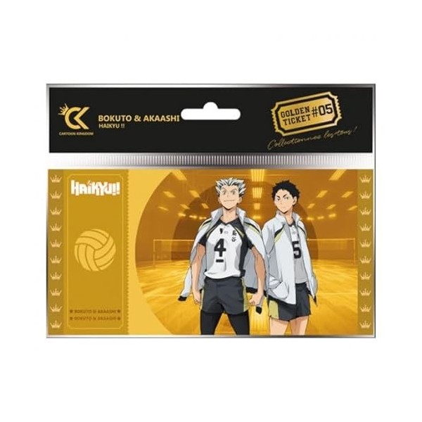 Cartoon Kingdom - Golden Ticket Haikyu!! - Col01 Bokuto & Akaashi - 3760375862180