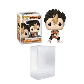 Funko Pop ! Animation : Haikyu !! - Yu Nishinoya livré avec un protecteur de grenier de Byron